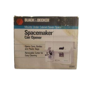 Black & Decker Spacemaker Can Opener EC60G NEW IN BOX